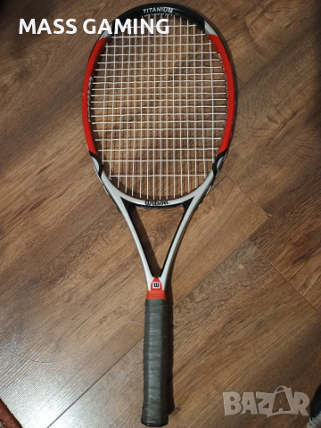WILSON SIX ONE COMP РАКЕТА, снимка 7 - Тенис - 53023605