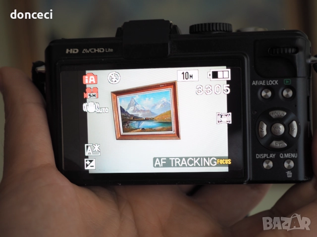 Panasonic Lumix DMC-LX5 10mp х3.8 зуум, обектив Leica  + акесесоари, снимка 9 - Фотоапарати - 52414307
