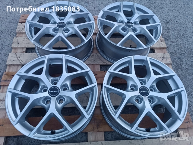 Лети джанти 16ки 5х108 Borbet, снимка 3 - Гуми и джанти - 52024618