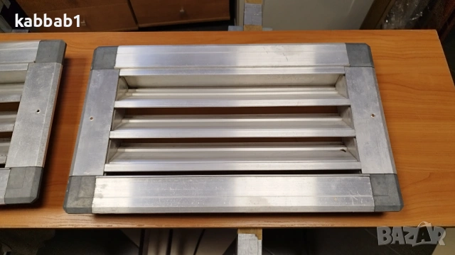 Алуминиев дифузьор/решетка за въздуховод 2бр, снимка 2 - Други - 53094853
