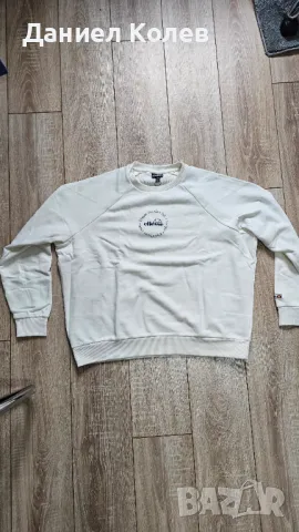 Мъжка бяла елегантна блуза Ellesse в размер М