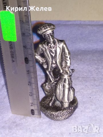 ГОЛЯМА МЕТАЛНА СРЕБРИСТА КОЛЕКЦИОНЕРСКА РЯДКА АРТ ФИГУРКА СТАТУЕТКА Магнит НЕ я ЛОВИ 38416, снимка 13 - Колекции - 41398935