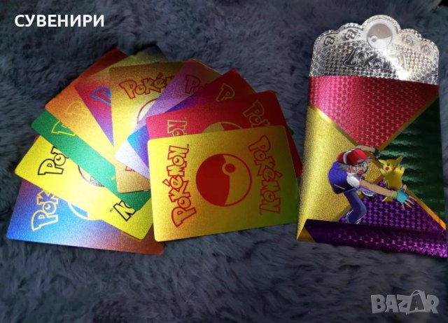 Покемон карти, снимка 6 - Карти за игра - 41589615