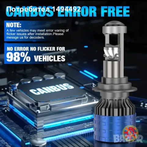 прожекторни крушки H7, снимка 5 - Аксесоари и консумативи - 48037223