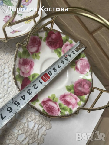 ROYAL ALBERT красиви кошнички за бонбони или малки плодове , снимка 8 - Антикварни и старинни предмети - 52159859