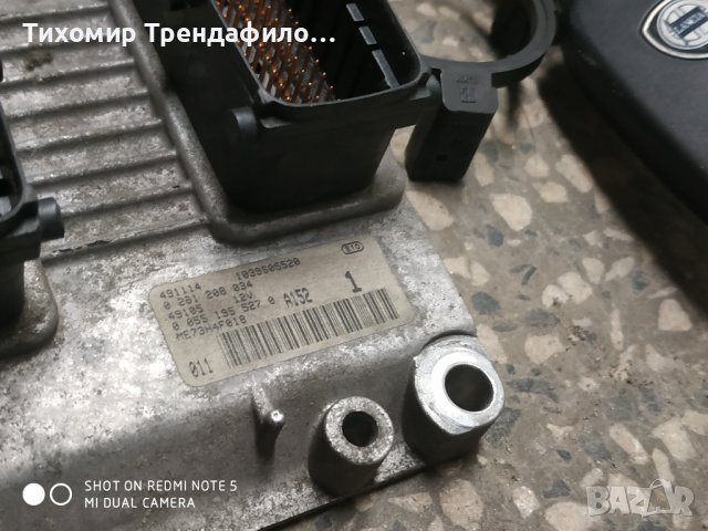 Lancia Y Ypsilon 1.4 16V 2004 ECU 0261208034 , 0 261 208 034 , 0 055 195 527 0, ME73H4F018 , 5175496, снимка 3 - Части - 39511759