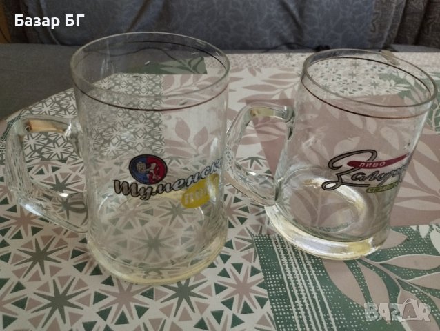 Ретро Български Халби от Соца Шуменско и Загорка., снимка 3 - Чаши - 41843615