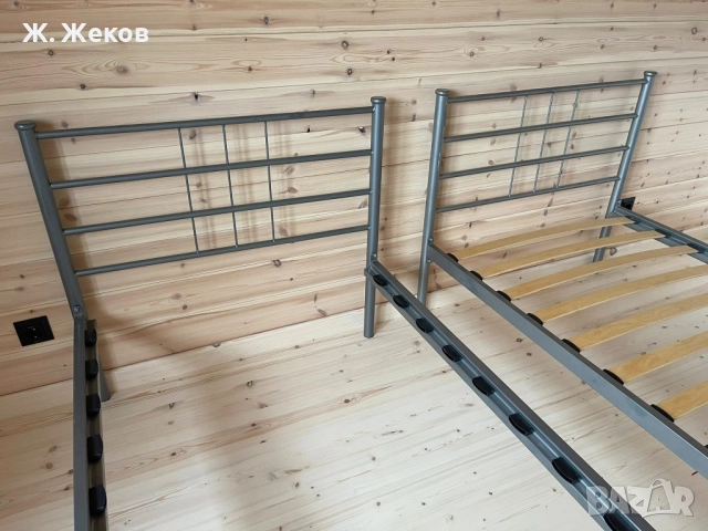 Две единични легла, снимка 4 - Спални и легла - 52171199