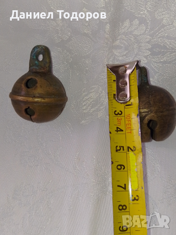 Стари Бронзови , Звънчета, Звънци за конски впряг, снимка 6 - Декорация за дома - 42652187