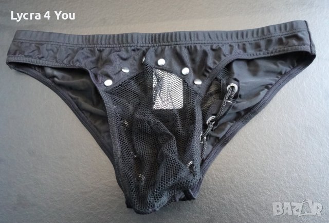 SvenJoiment underwear L луксозен мъжки слип с прозираща мрежа, снимка 3 - Бельо - 41984117
