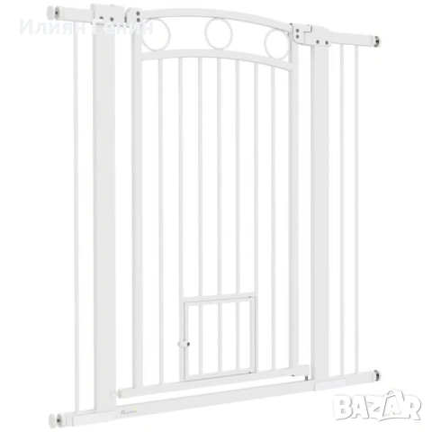 PawHut Врата за домашни любимци с височина 106 см