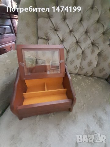 Италианска дървена бижутерка, снимка 2 - Други - 42012321