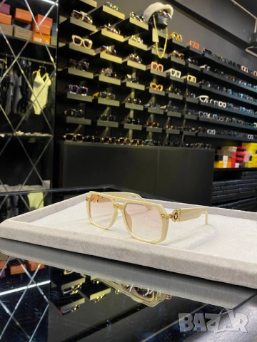 очила с черен обикновен калъф и ув защита versace louis vuitton, снимка 14 - Слънчеви и диоптрични очила - 51444699