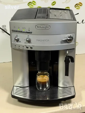 Кафемашина кафе автомат delonghi magnifica с гаранция, снимка 2 - Кафемашини - 55882226