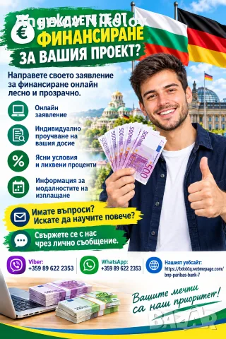 Бърз заем, не се колебайте онлайн 