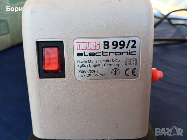 Телбод Електрически NOVUS B99/2 , снимка 2 - Друго - 44357692