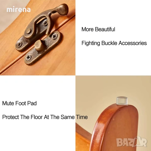 Стълба Кухненски стол, библиотечен, сгъваем преносим винтидж, снимка 5 - Столове - 53419963