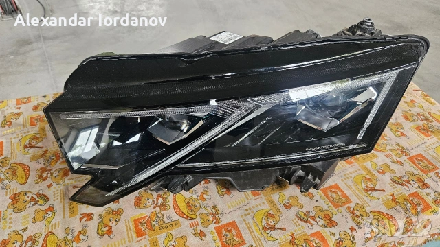 оригинален фар за шкода, снимка 5 - Части - 53407448