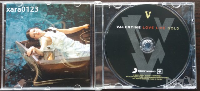Valentine – Love Like Gold, снимка 3 - CD дискове - 35680537