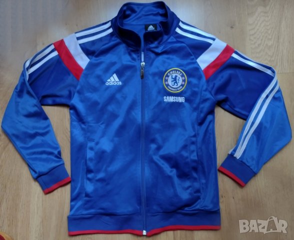 Chelsea / ADIDAS детско футболна горнище - анцуг на ЧЕЛСИ - за ръст 140см , снимка 4 - Детски анцузи и суичери - 41978368