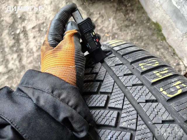 Само 1бр.зимна гума CONTINENTAL 245 60 18 DOT19 цена за брой, снимка 2 - Гуми и джанти - 50047512