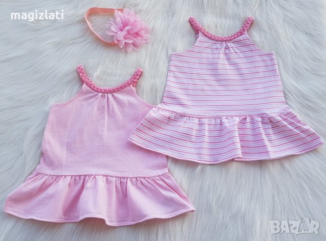 Рокли за бебе 6 месеца, снимка 7 - Бебешки рокли - 33956336