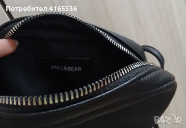 Черна малка чанта Pull and Bear, снимка 3 - Чанти - 55945659