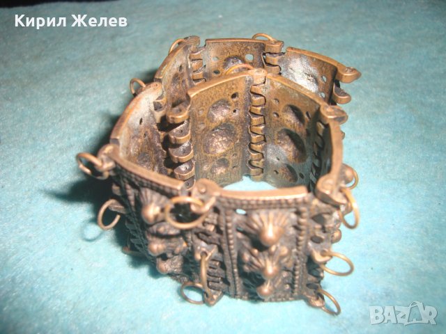 18в ВЪЗРОЖДЕНСКА БРОНЗОВА ГРИВНА с ГРАНУЛАЦИЯ СТАРИННА КУЮМДЖИЙСКА МАЙСТОРСКА ИЗРАБОТКА УНИКАТ 26086, снимка 17 - Антикварни и старинни предмети - 35664177