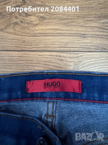 Слим фит дънки Hugo 27/34, снимка 3 - Дънки - 53530476