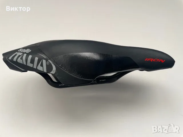 ТТ седалка Selle Italia Iron EVO Superflow (Карбонови релси), снимка 4 - Части за велосипеди - 56119648