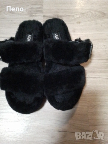 Топли чехли UGG, снимка 4 - Чехли - 53305287