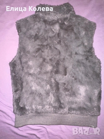 Пухкав детски елек 116-122 см, снимка 2 - Детски якета и елеци - 52894248