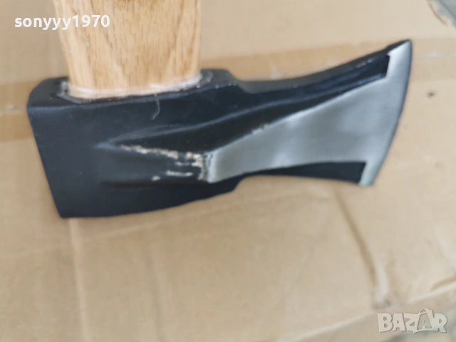 90СМ брадва с клин 2кг-дървена дръжка в два цвята 0602261721, снимка 11 - Градински инструменти - 53384444