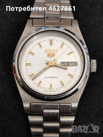 SEIKO 5, снимка 2 - Дамски - 53783660