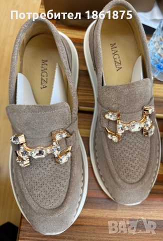 Дамси обувки естествена кожа, снимка 2 - Дамски ежедневни обувки - 51830318