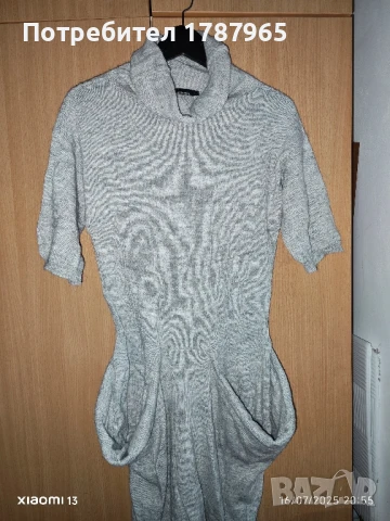 Вълнена рокля с джобове Stephanel, снимка 2 - Рокли - 51059332