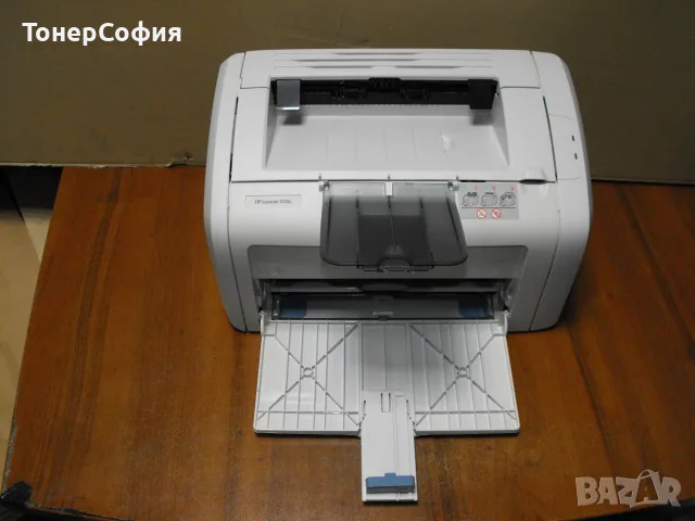 Лазерен принтер HP 1018 Гаранция, снимка 2 - Принтери, копири, скенери - 56367663