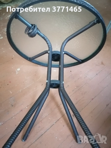 Кръгла маса диаметър 75см, снимка 3 - Градински мебели, декорация  - 52575470