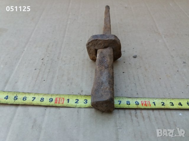 възрожденска подвижна наковалня за кепане на коси , снимка 5 - Антикварни и старинни предмети - 35908000