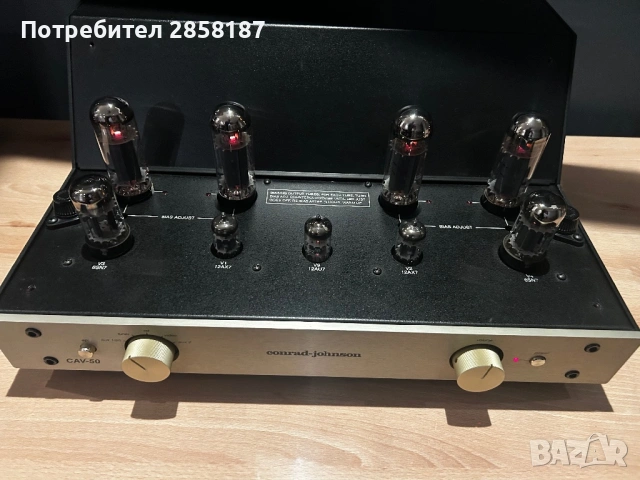 Conrad-Johnson cav-50 , снимка 4 - Ресийвъри, усилватели, смесителни пултове - 53499989