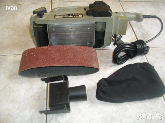 Duro DBS600-С Регулация-600 Вата-Немски Лентов Шлайф-17-250м/мин-75х457мм, снимка 3 - Други инструменти - 33138714