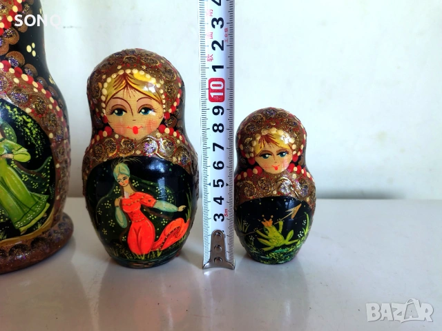 Оригинална Стара Руска Матрьошка, снимка 5 - Колекции - 53838589