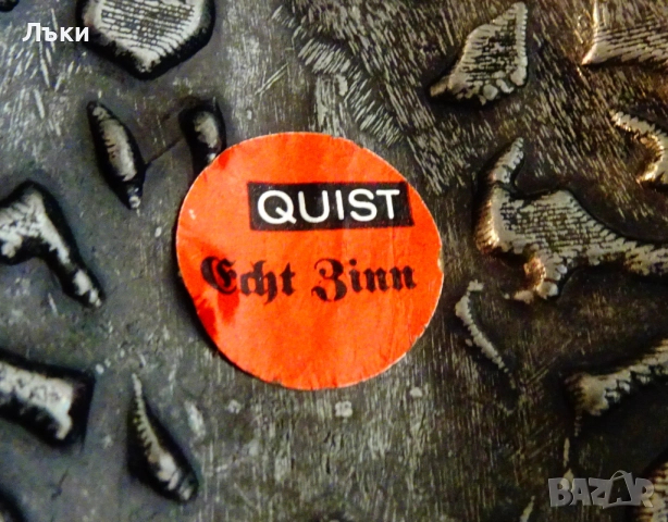 Калаена барутница Адам и Ева,калаена сватба. , снимка 6 - Антикварни и старинни предмети - 52777010