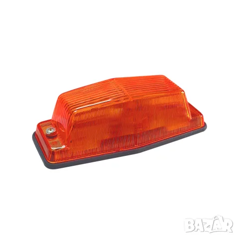 LED пътепоказател 12 LED 130 mm 12-24V с бяла светлина