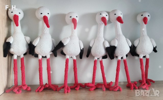 Мартеници - Щъркел, фиби, шноли, снимка 4 - Ръчно изработени сувенири - 31956290