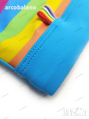 Мъжки бански шорти Rainbow fashion tethered slim Boxer , снимка 7 - Бански - 41450471