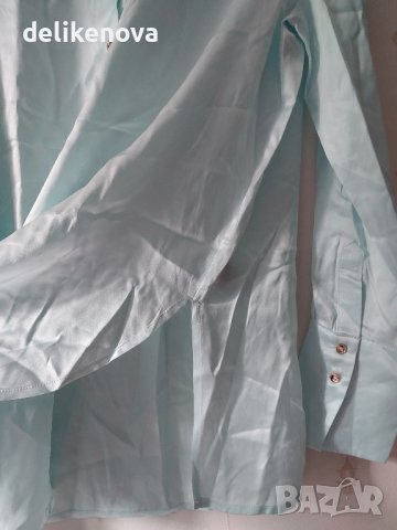 KAREN MILLEN. Size L 100% Коприна , снимка 3 - Ризи - 42363871