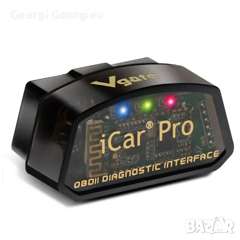 Vgate iCar OBD II adpater Bluetooth 4.0 Автодиагностика, снимка 2 - Аксесоари и консумативи - 48215811