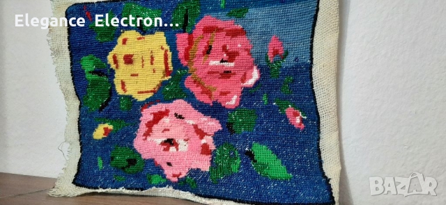 Ръчно изработен Гоблен Български Рози, снимка 3 - Гоблени - 36091991