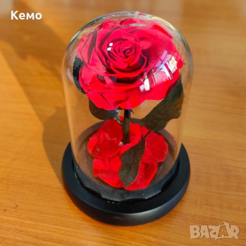 Мини роза в стъкленица, снимка 7 - Подаръци за жени - 44197834